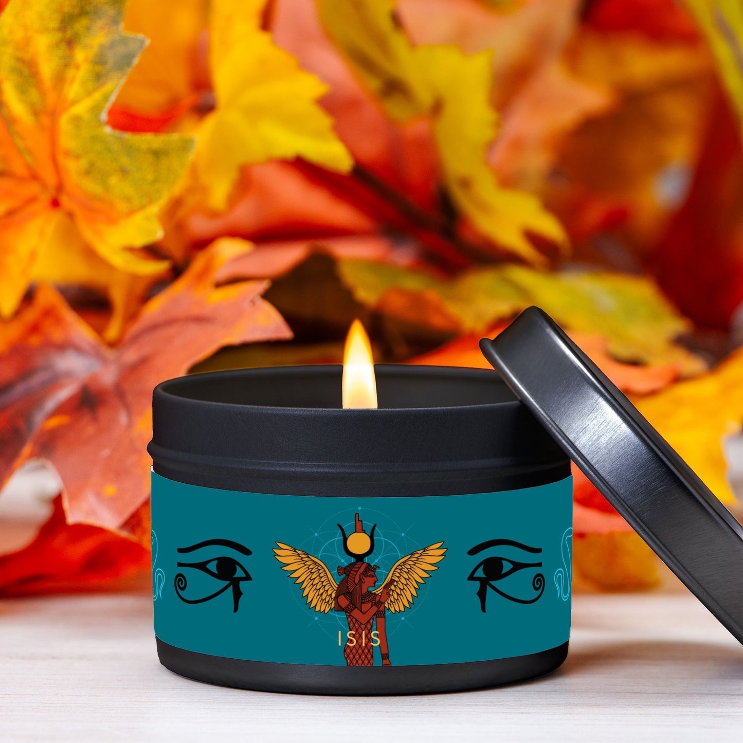 Isis, Egyptian Goddess of Magic 4oz Candle