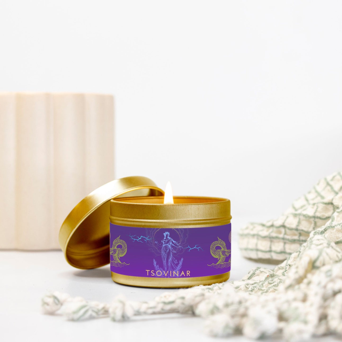 Tsovinar, Armenian Goddess of the Sea 4oz Candle