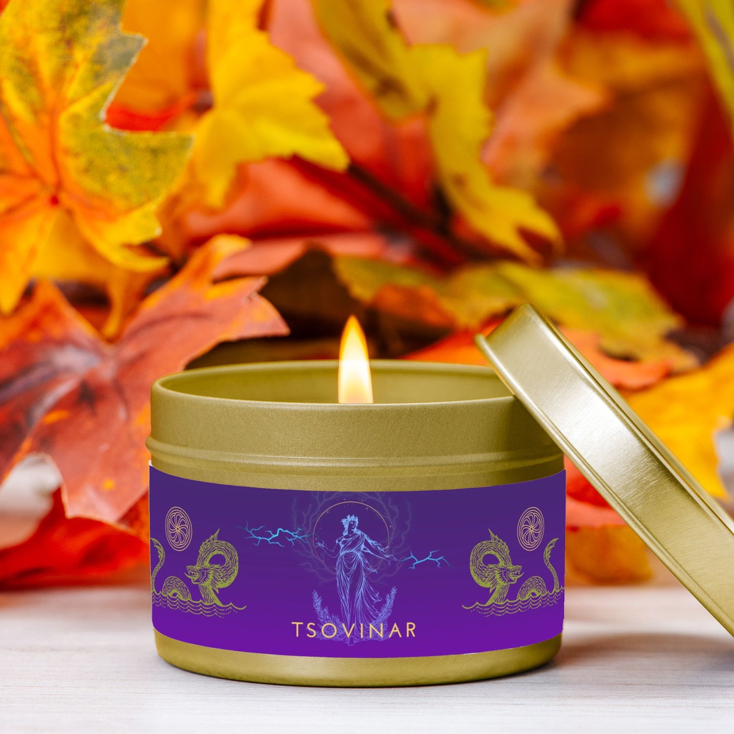 Tsovinar, Armenian Goddess of the Sea 4oz Candle