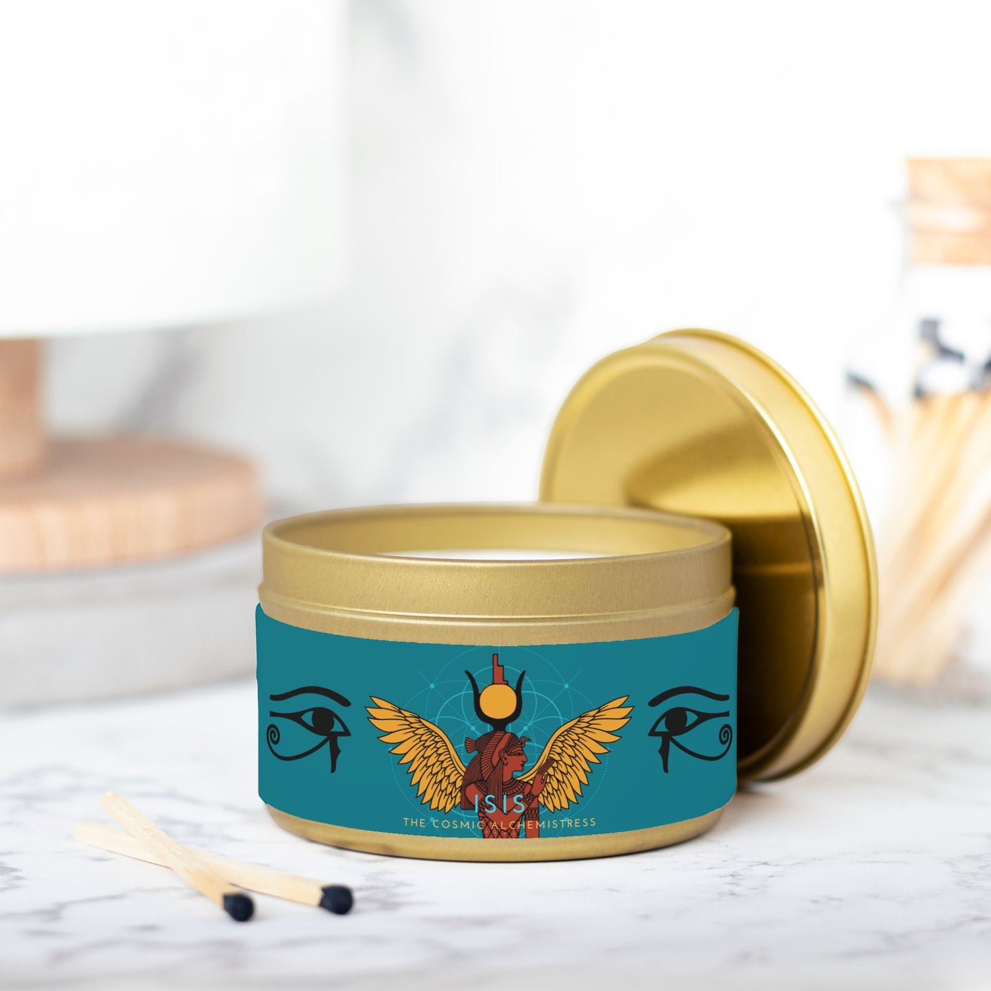 Isis, Egyptian Goddess of Magic 8oz Candle