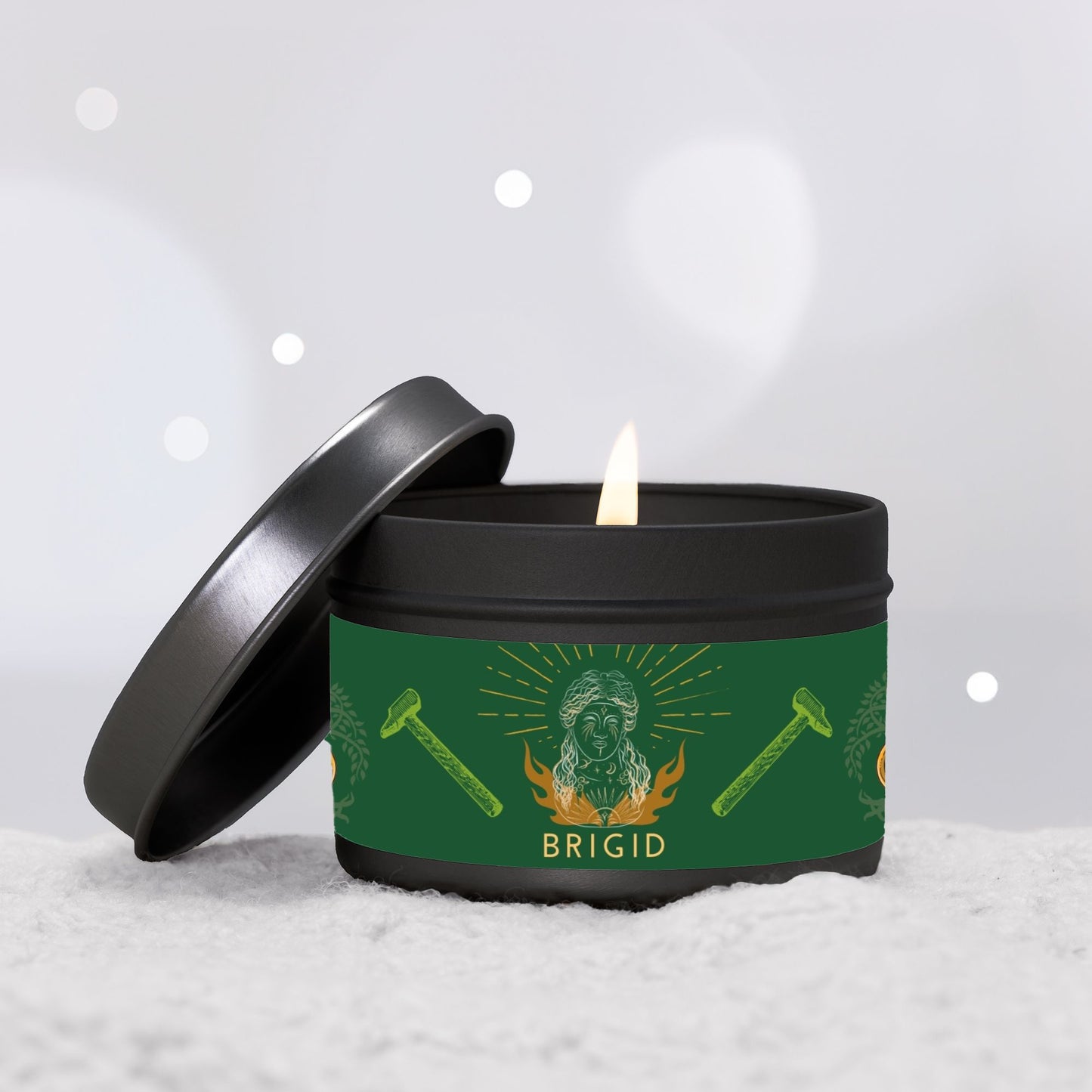 Brigid, Irish Goddess of Healing, Poetry and Smithcraft 4oz Candle