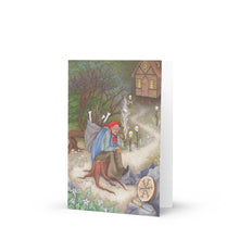 Load image into Gallery viewer, Baba Yaga Greeting Card
