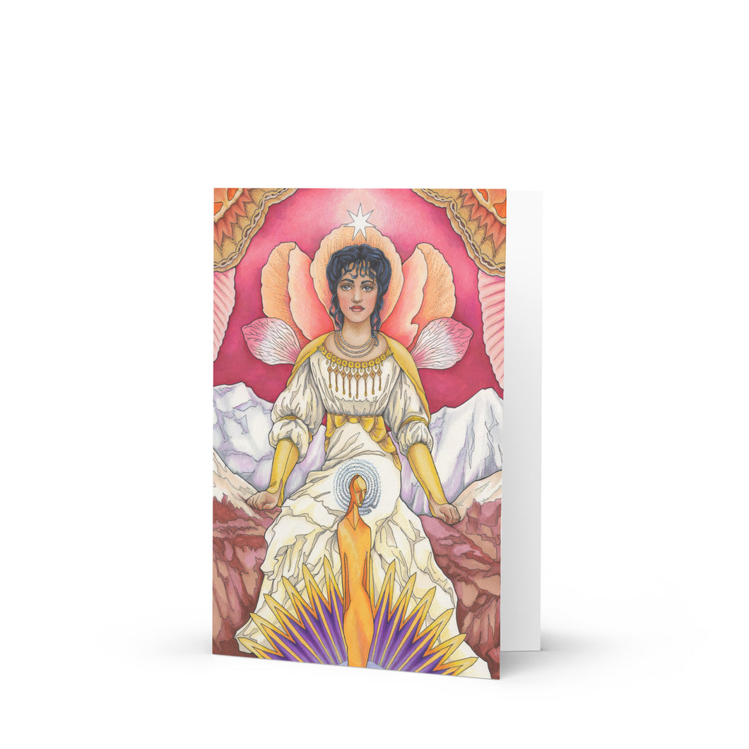 The Star Greeting Card