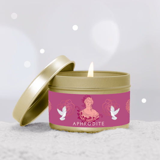 Aphrodite, Goddess of Love 4oz Candle