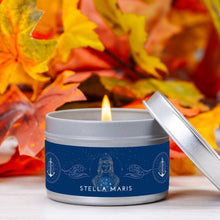 Load image into Gallery viewer, Stella Maris, Star of the Sea 4oz Candle
