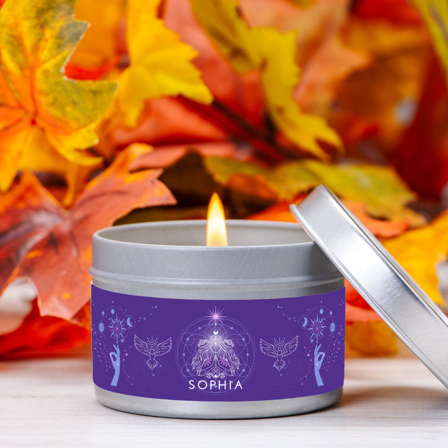 Sophia, Goddess of Wisdom 4oz Candle