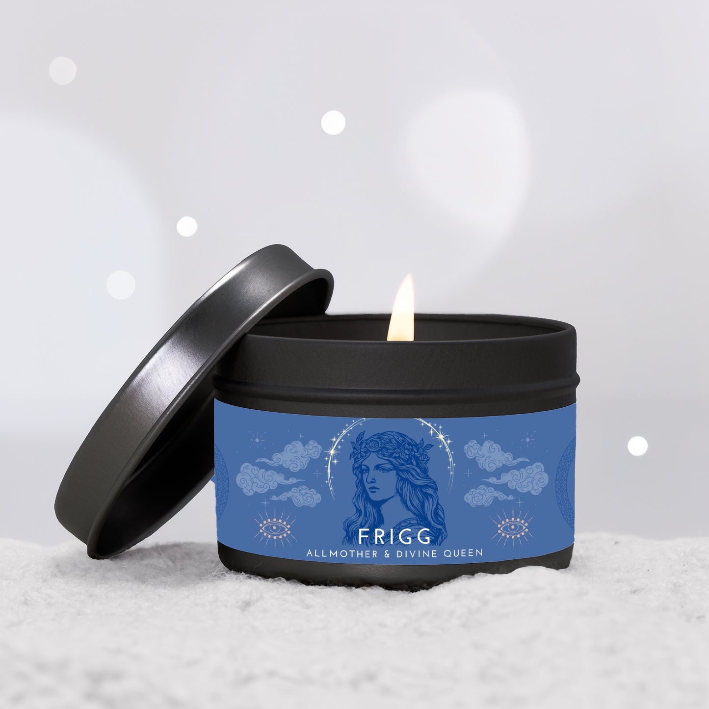 Frigg, Norse Goddess and Divine Queen 4oz Candle