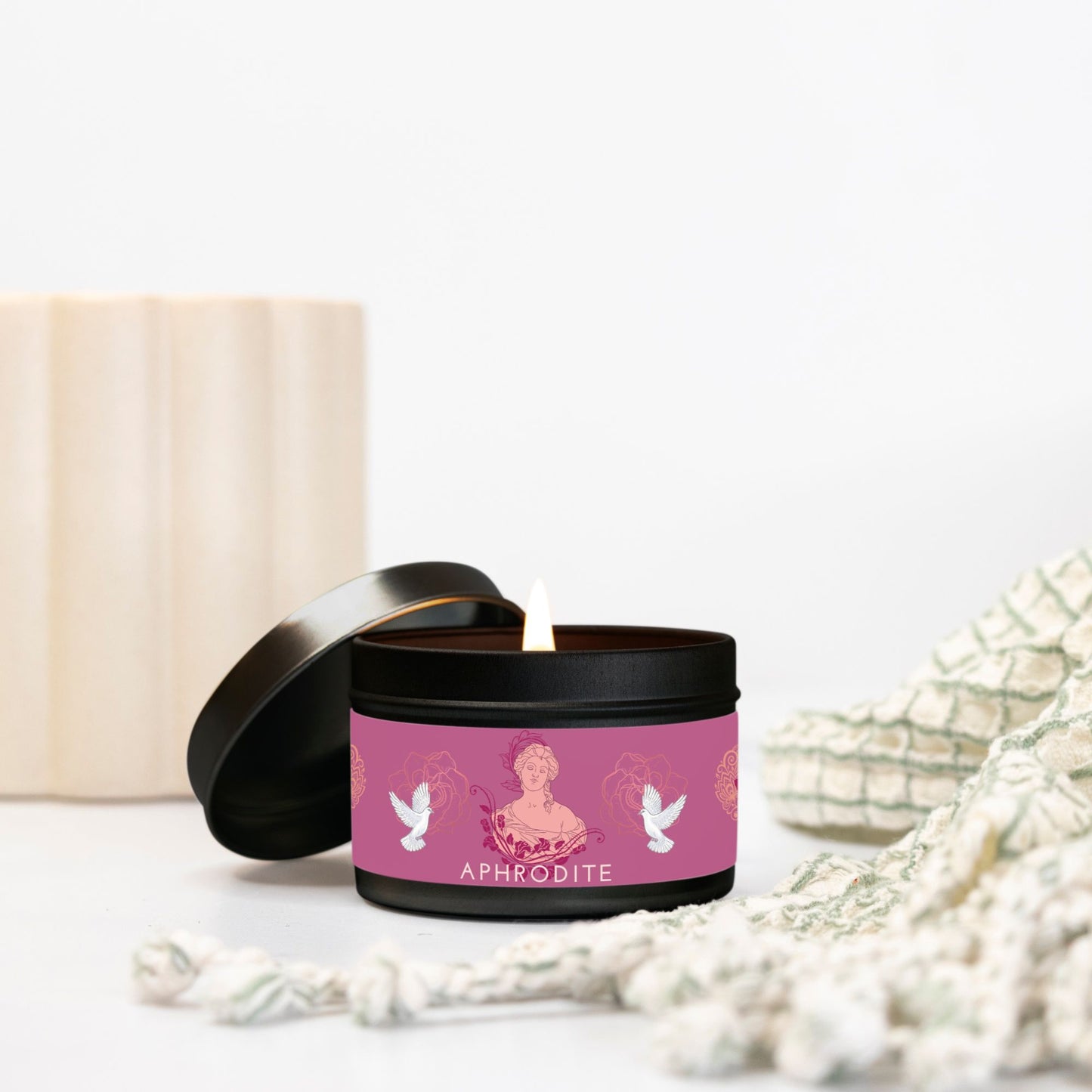 Aphrodite, Goddess of Love 4oz Candle