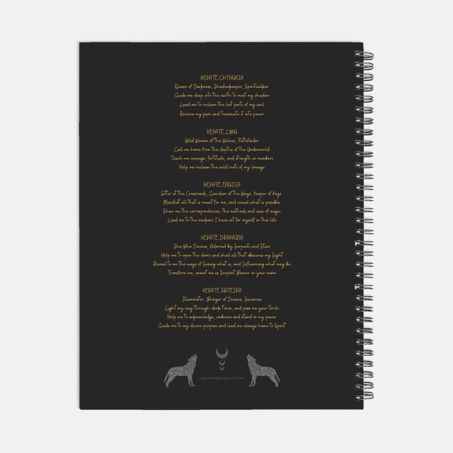 Hekate Full Size 2025-26 Hardcover Planner