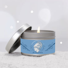 Load image into Gallery viewer, Athena, Greek Goddess of Wisdom and War 4oz Candle
