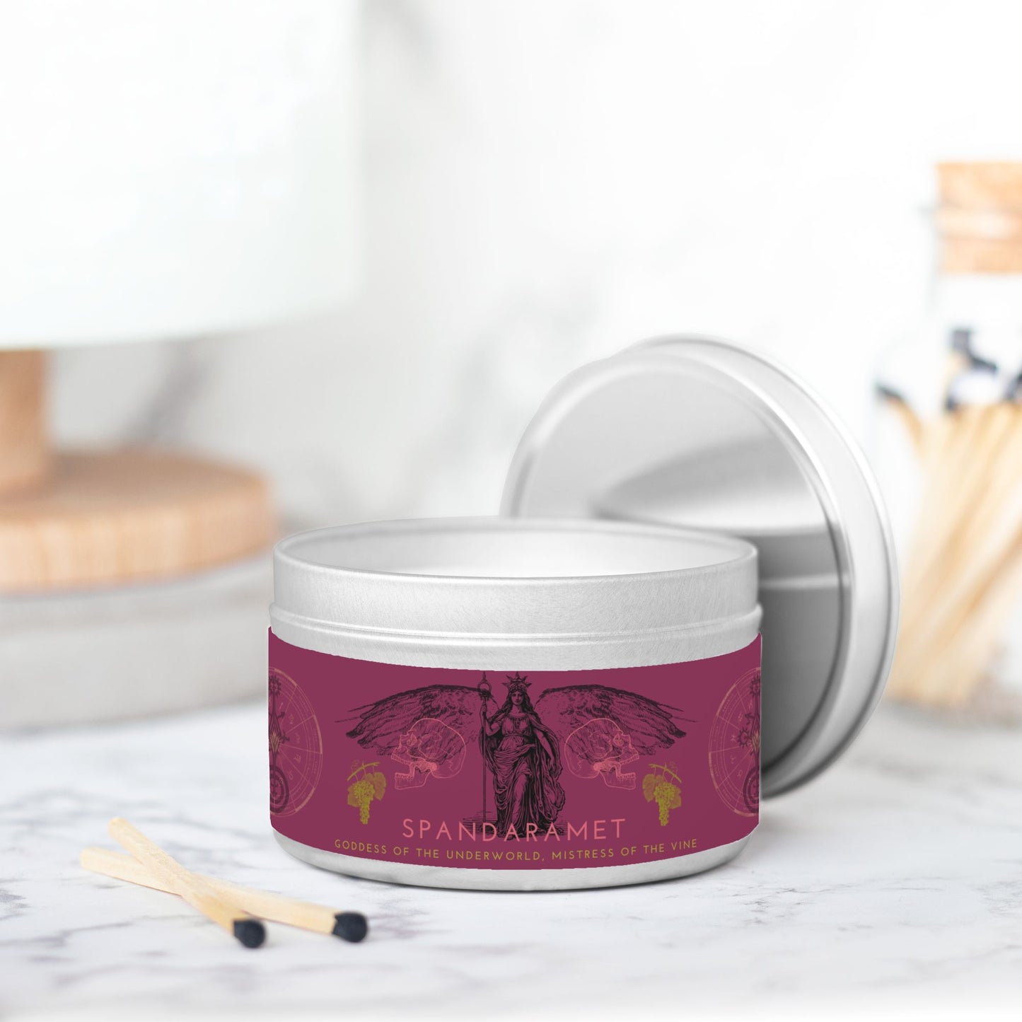 Spandaramet, Armenian Underworld Goddess 8oz Candle