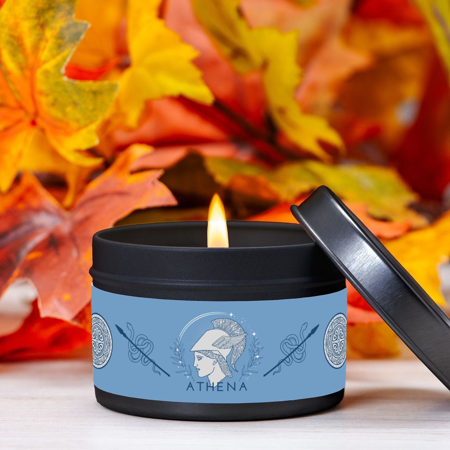 Athena, Greek Goddess of Wisdom and War 4oz Candle