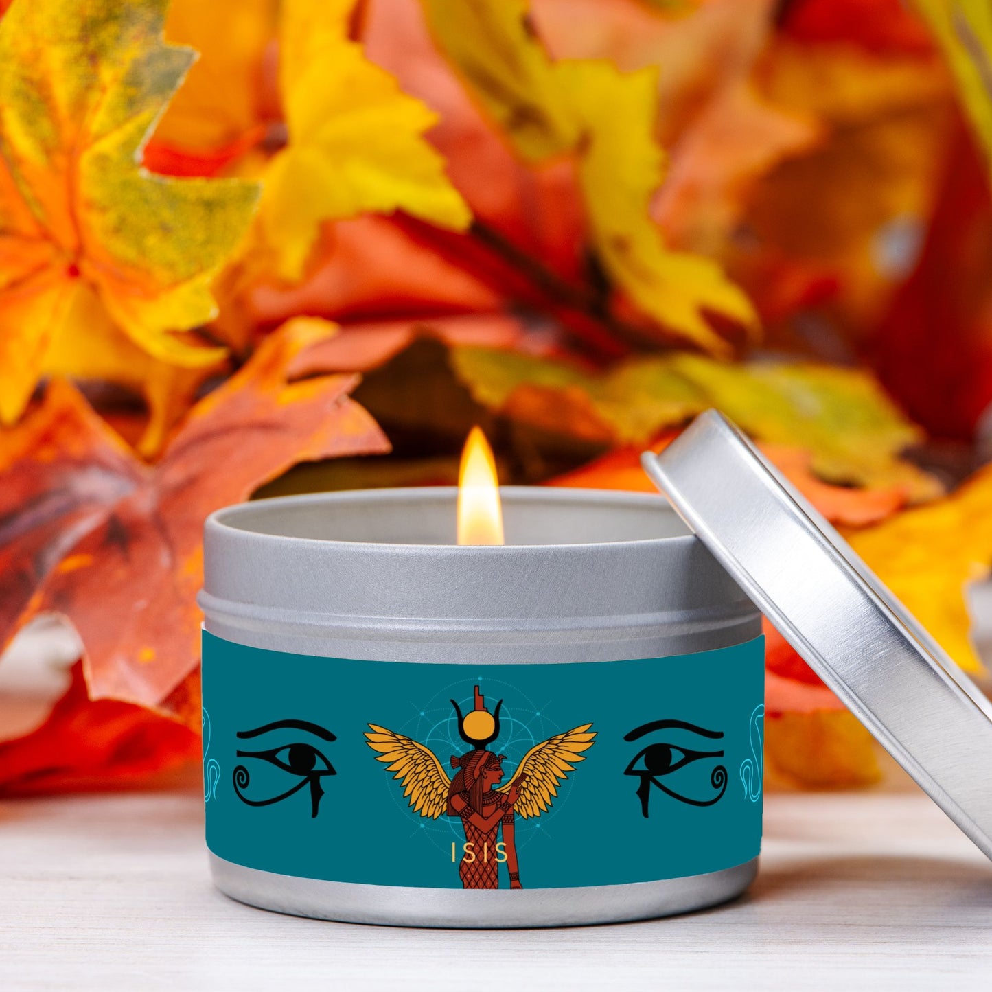 Isis, Egyptian Goddess of Magic 4oz Candle