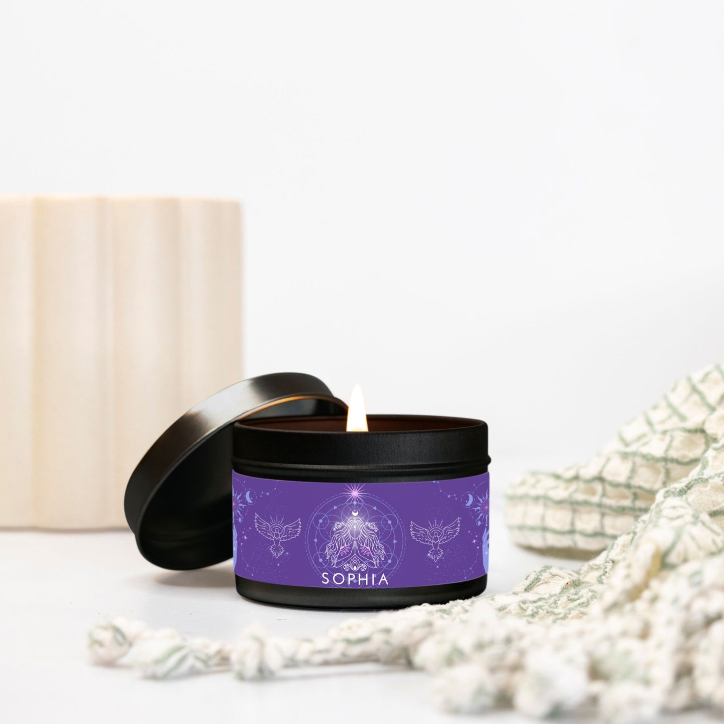 Sophia, Goddess of Wisdom 4oz Candle