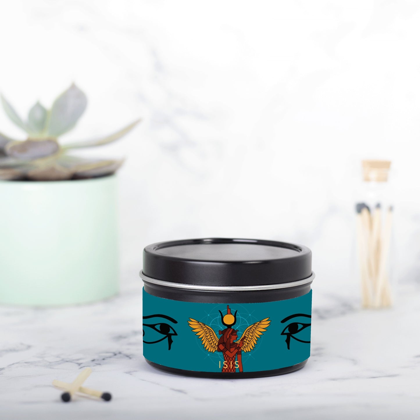 Isis, Egyptian Goddess of Magic 4oz Candle