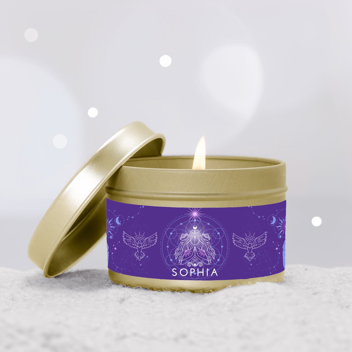 Sophia, Goddess of Wisdom 4oz Candle