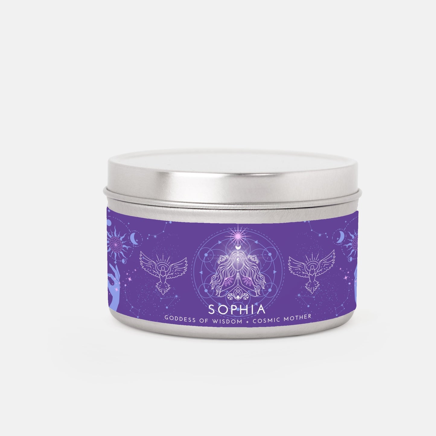 Sophia, Goddess of Wisdom 8oz Candle