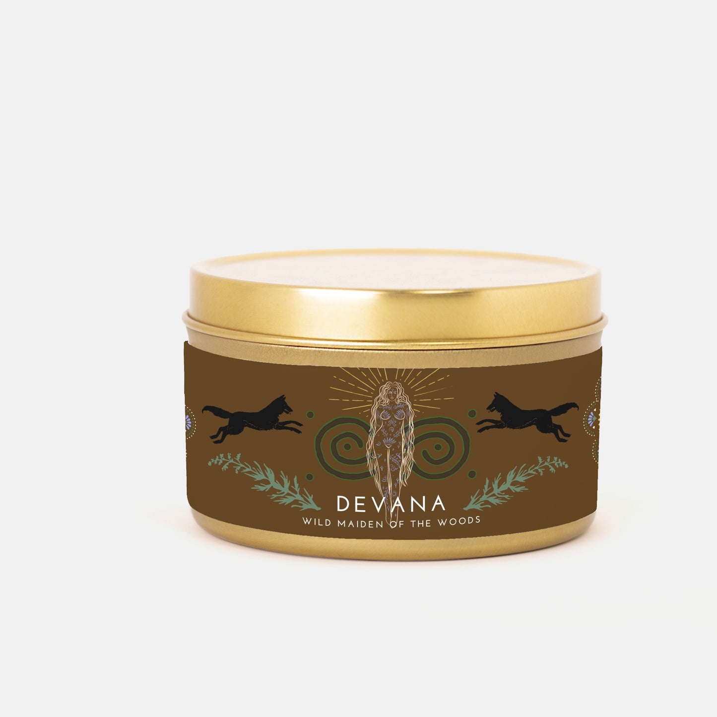 Devana, Wild Maiden of the Woods 8oz Candle