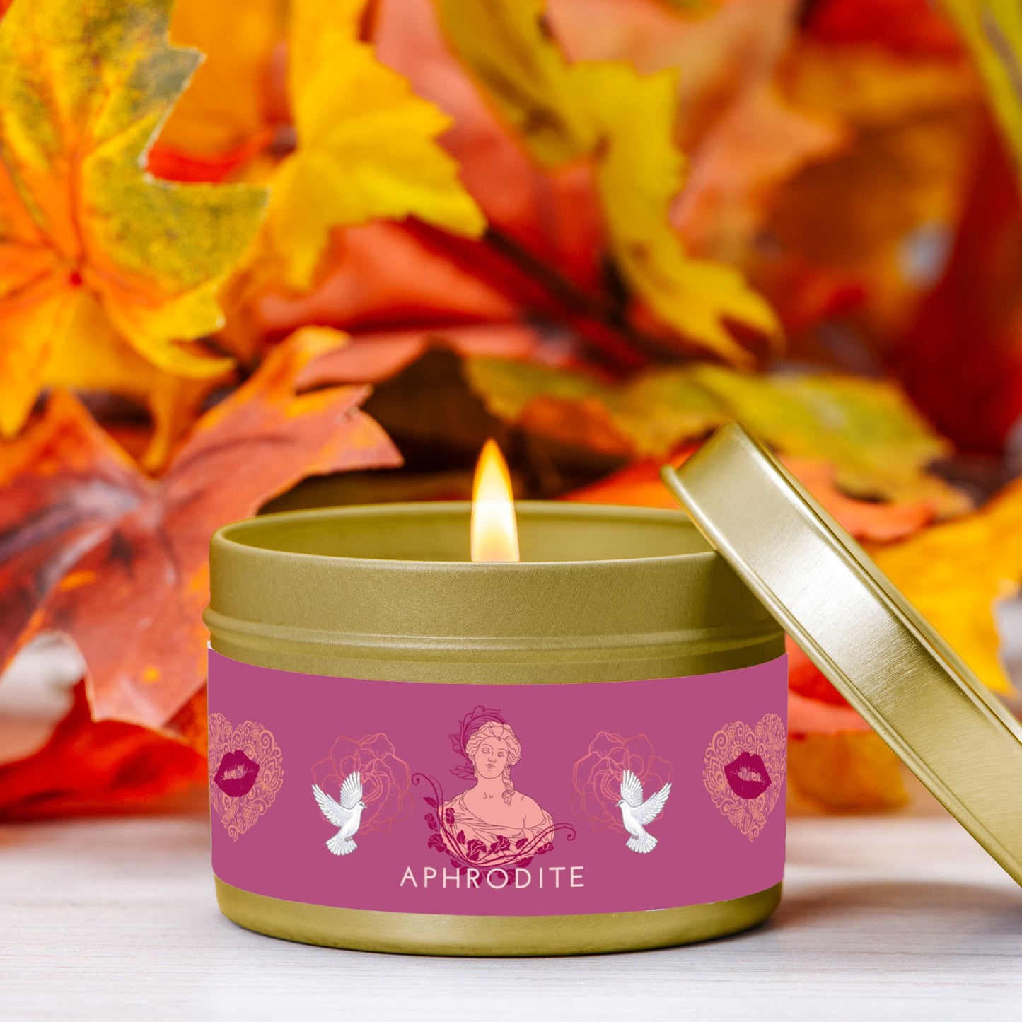 Aphrodite, Goddess of Love 4oz Candle