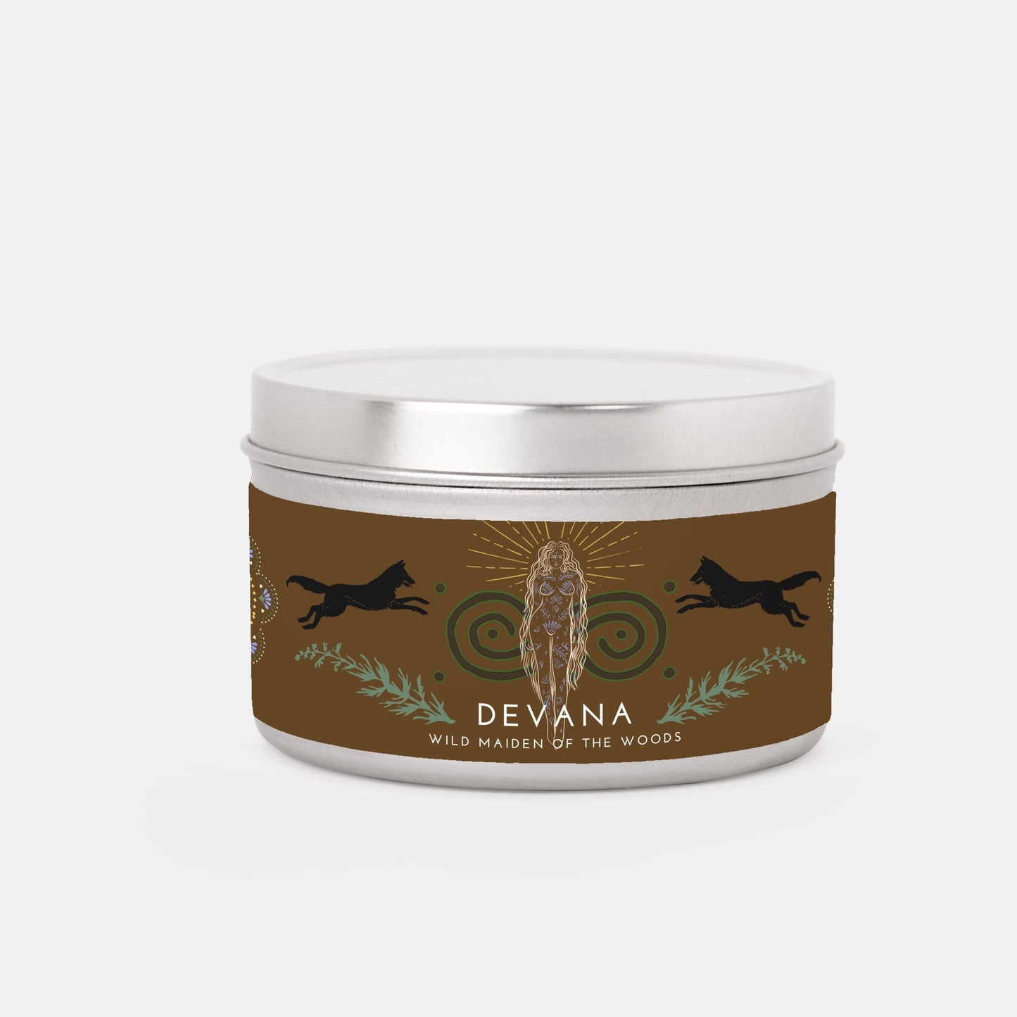 Devana, Wild Maiden of the Woods 8oz Candle