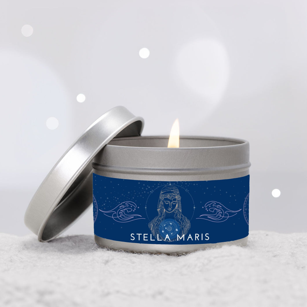 Stella Maris, Star of the Sea 4oz Candle