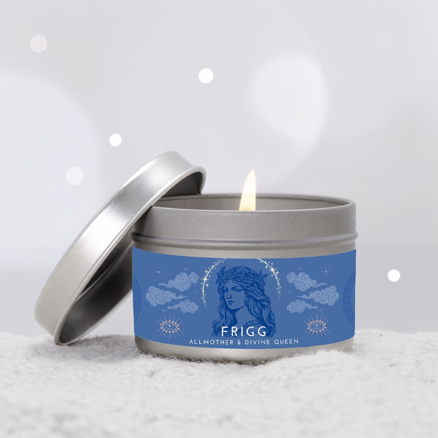 Frigg, Norse Goddess and Divine Queen 4oz Candle