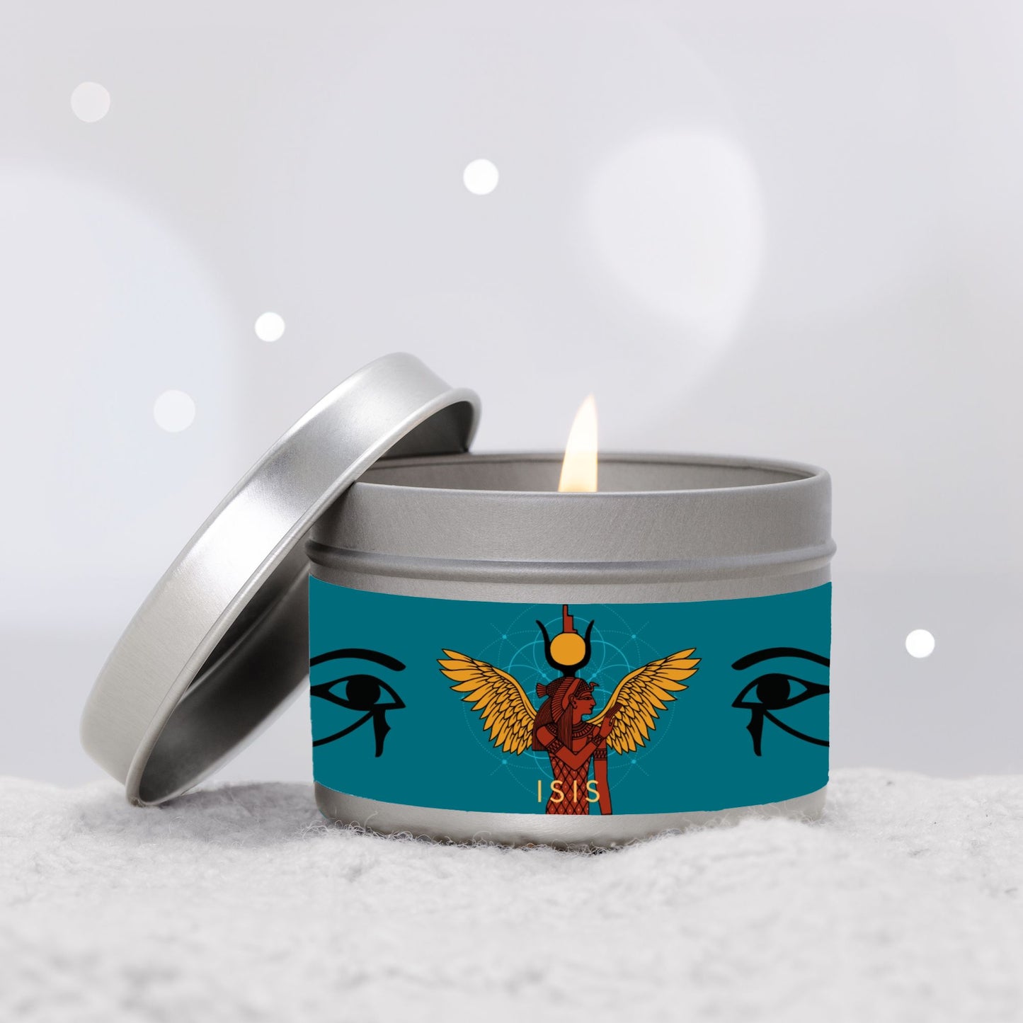 Isis, Egyptian Goddess of Magic 4oz Candle