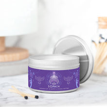 Load image into Gallery viewer, Sophia, Goddess of Wisdom 8oz Candle
