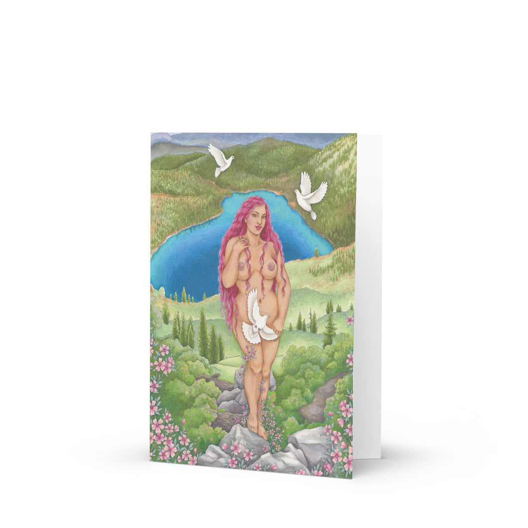 Aphrodite Greeting Card