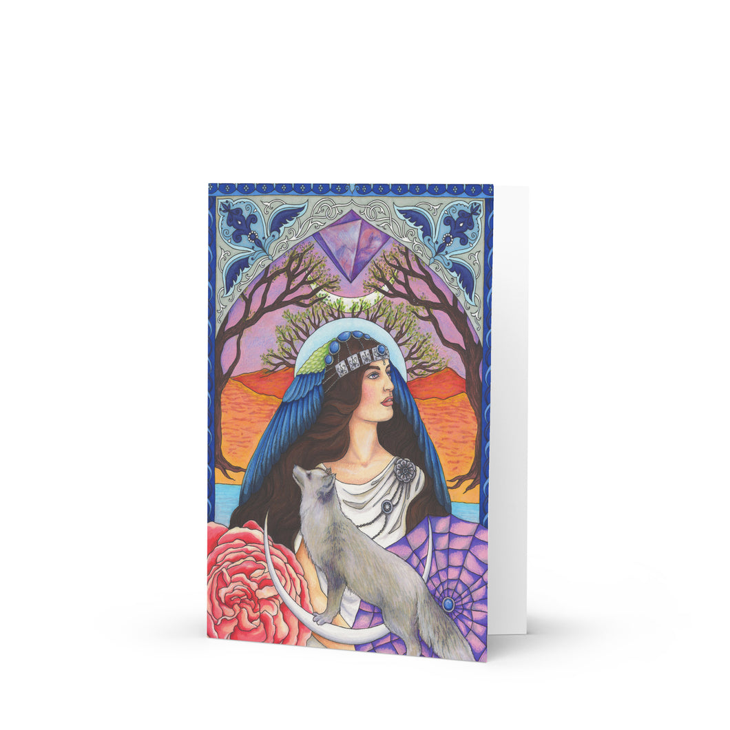 The High Priestess Greeting Card